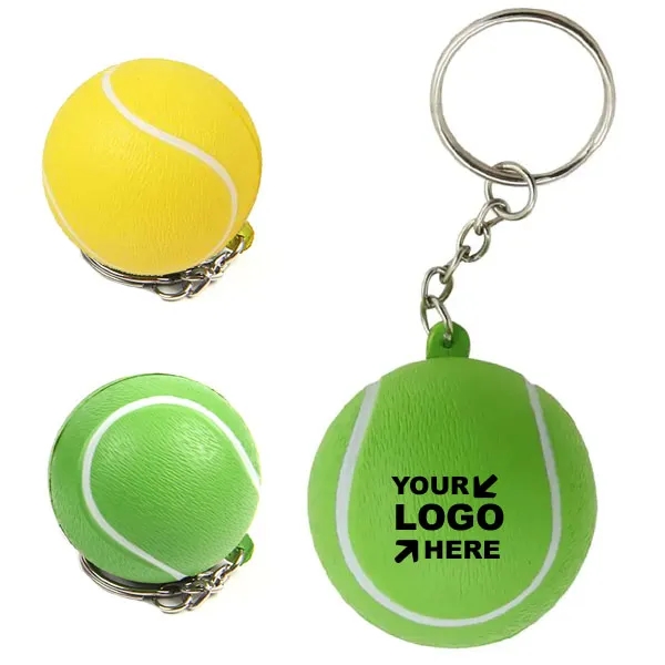 Tennis Stress Ball Key Chain 1