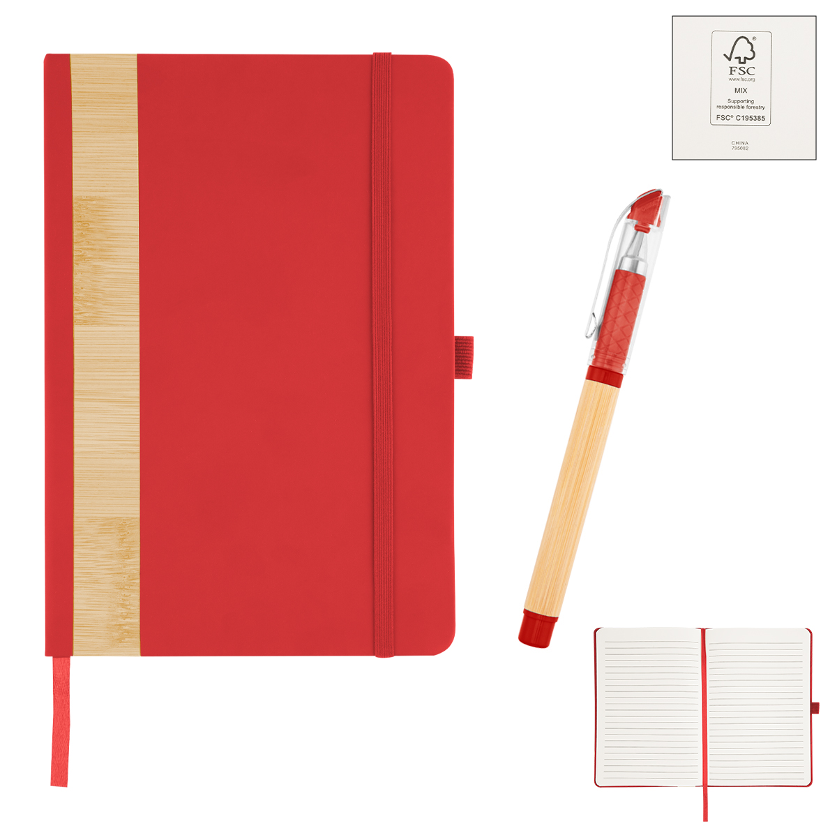 Verse Bamboo Journal With Pen 12