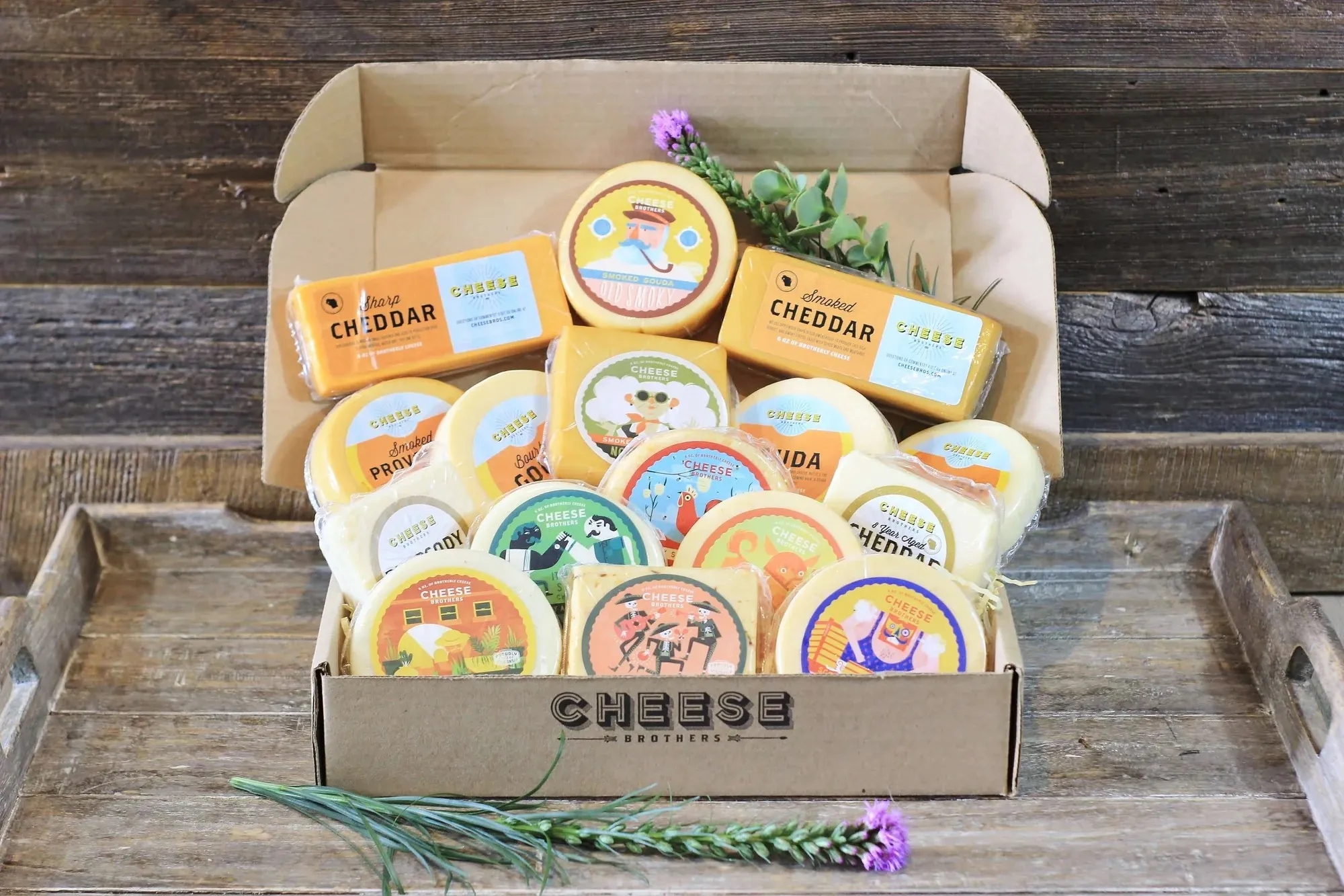 Cheese Bros. Ultimate Wisconsin Assortment Gift Box 1