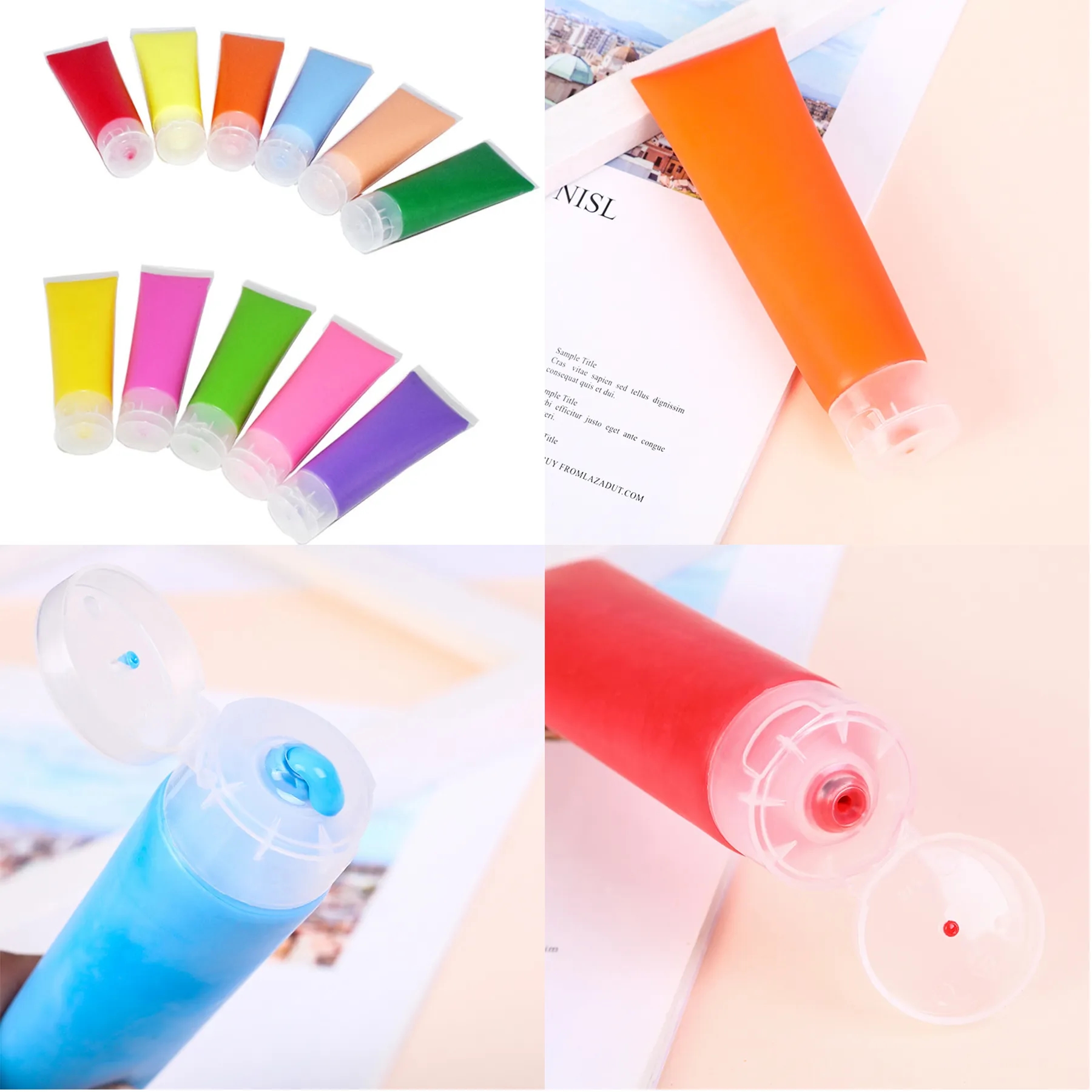 75ml Watercolor gouache fluid acrylic paint 3