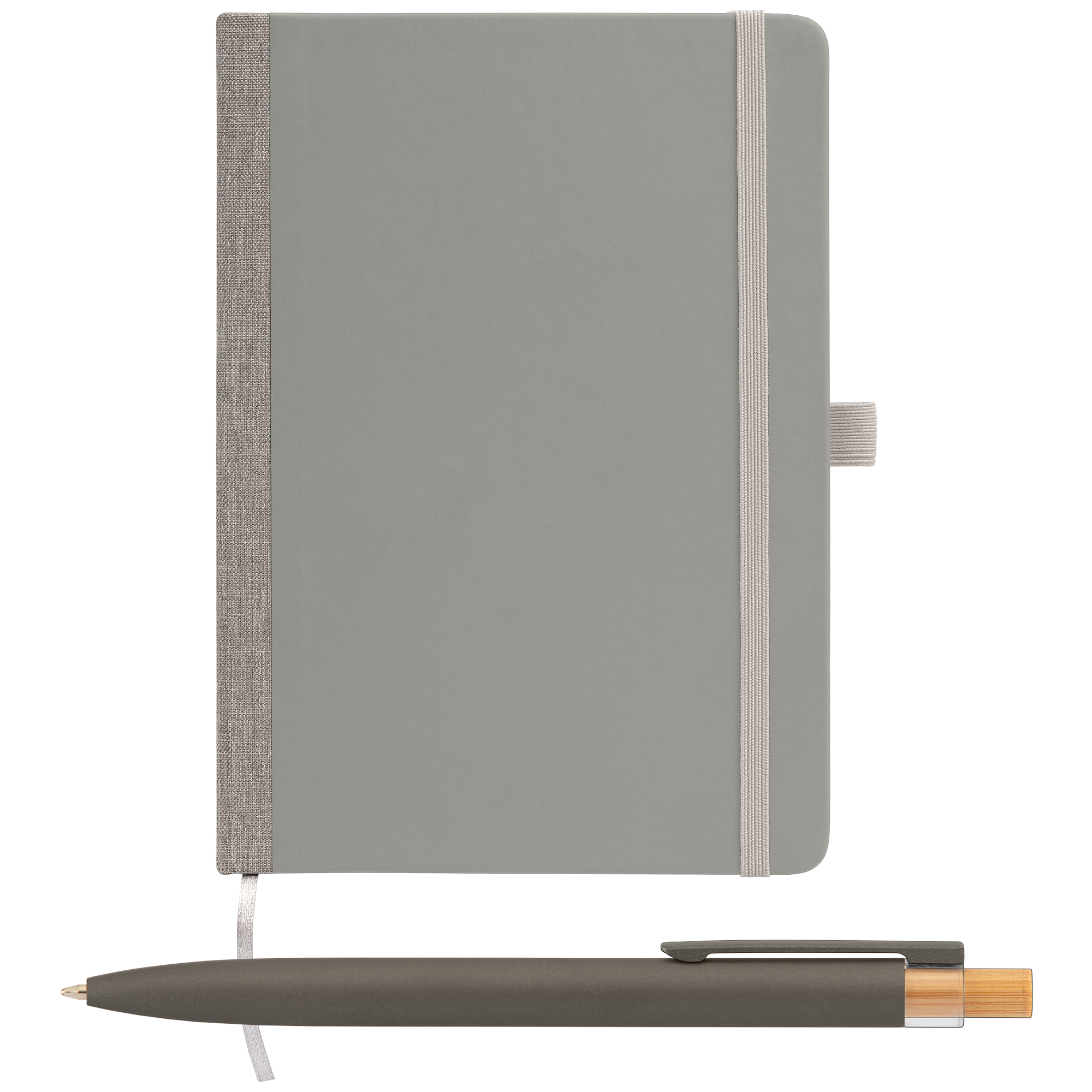 Steinbeck Recycled Hard Cover Journal & Pen Set - A5 5.9" x 8.3" 18