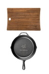Lodge® 10.25" Cast Iron / Woodland Board Gift Set 1