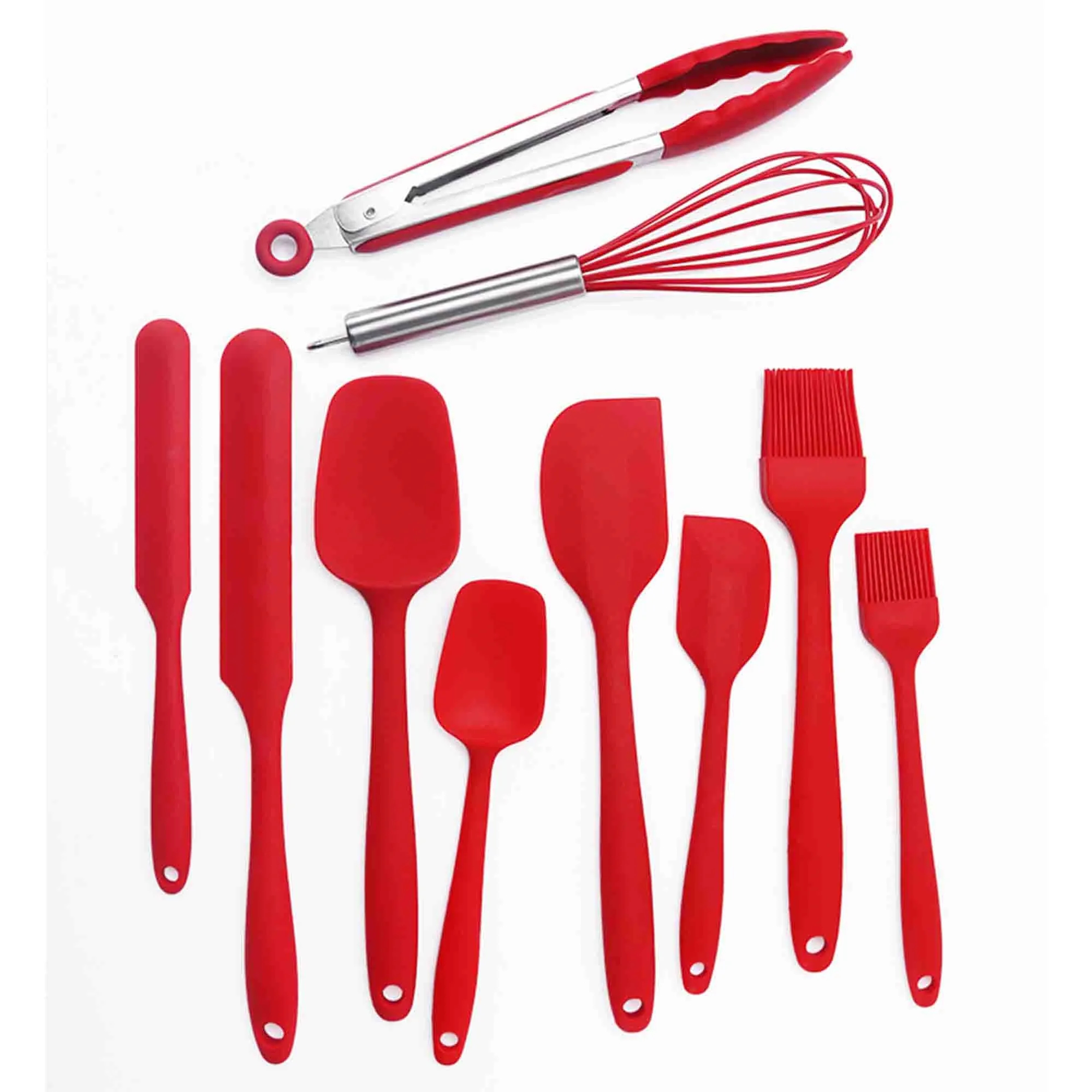 Silicone Spatula Ten piece set 4