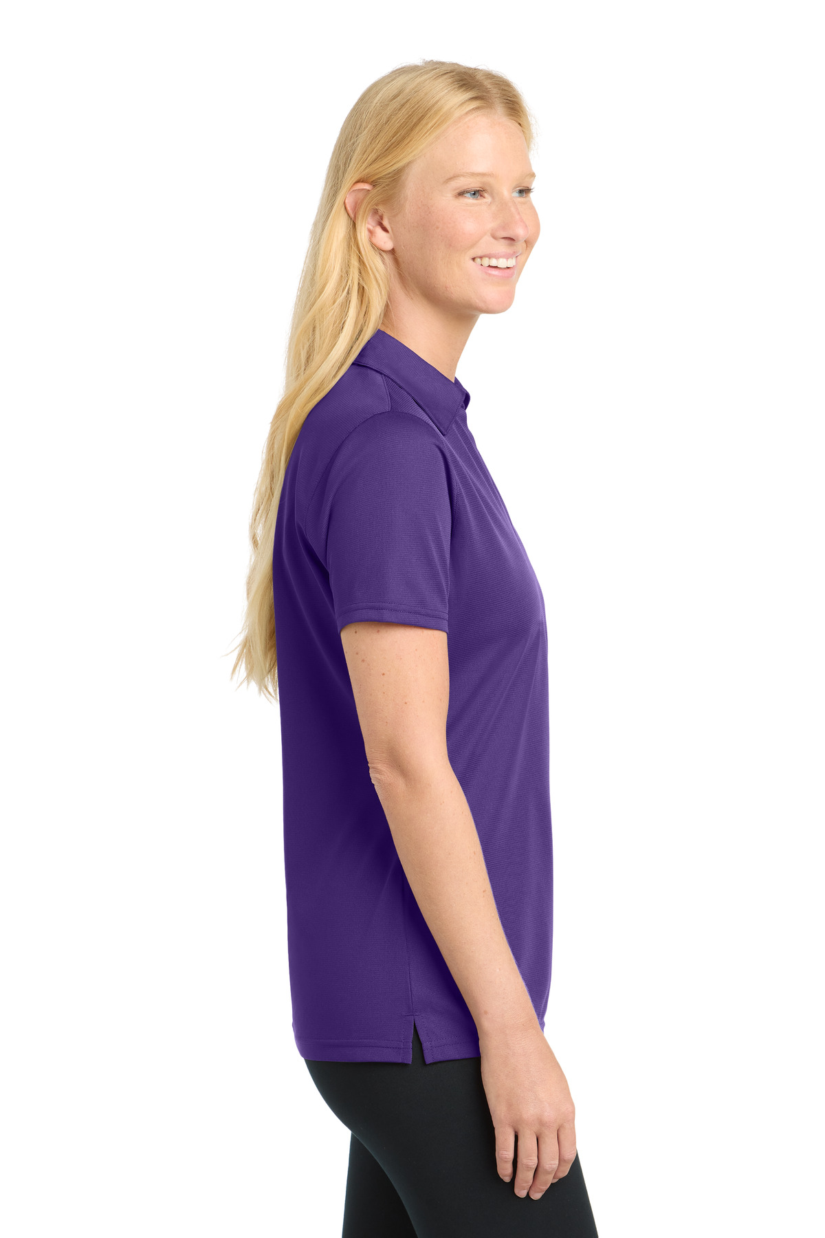 Sport-Tek Women's PosiCharge Active Textured Polo. LST690 34