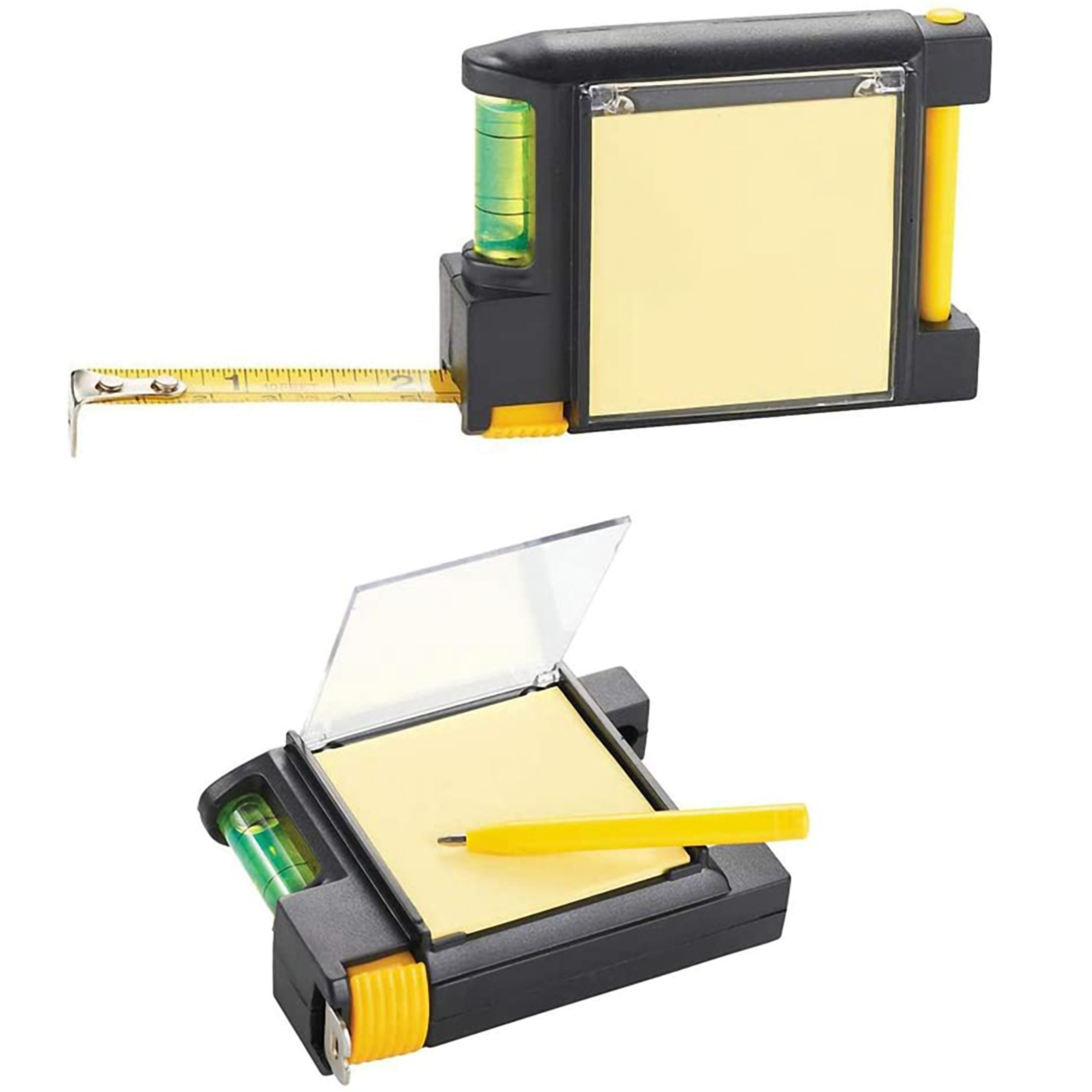 ABS Tape Measure w/Leveler, Mini Pen and Stickey Notes 2