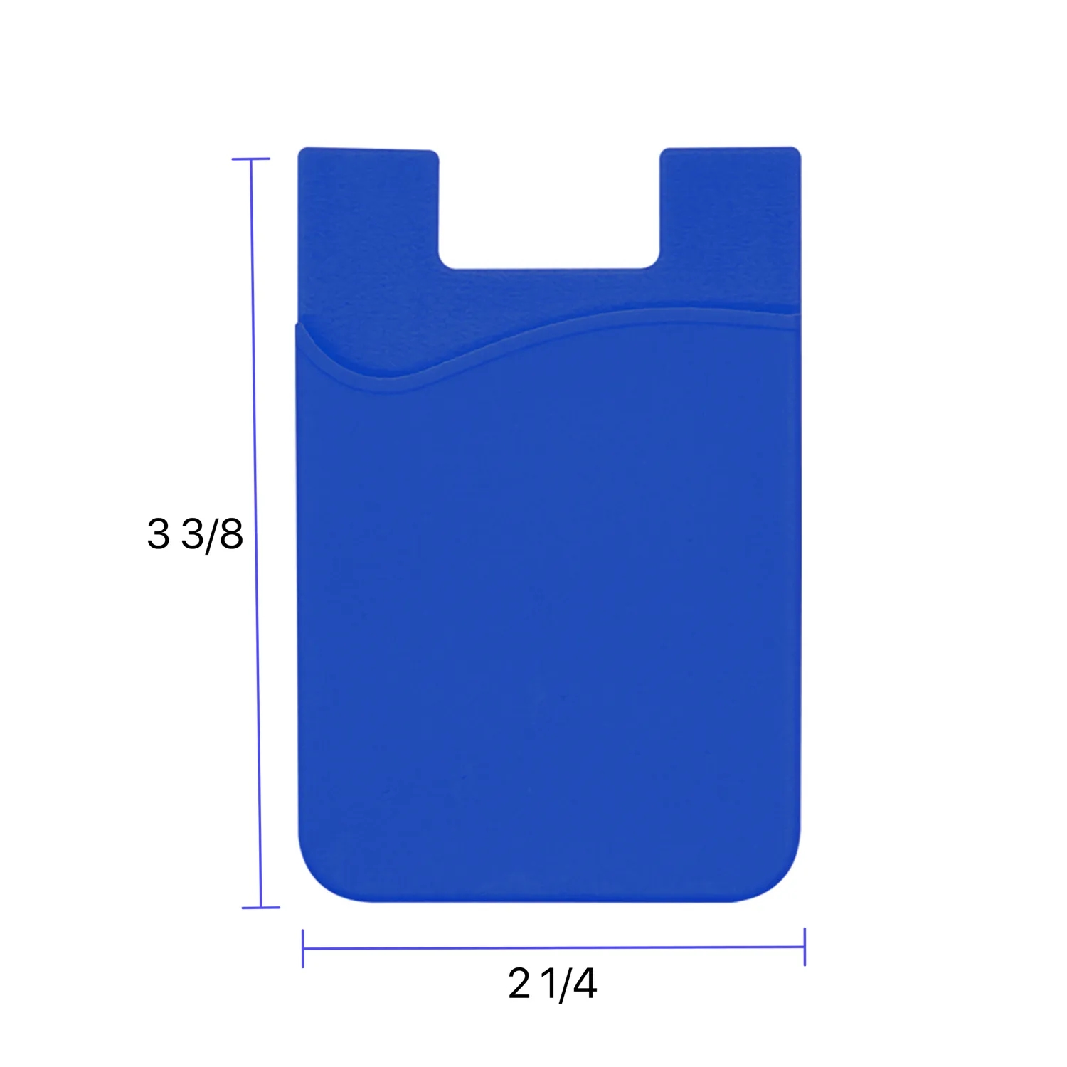 MOQ 50 Silicone Cell Phone Wallet 3