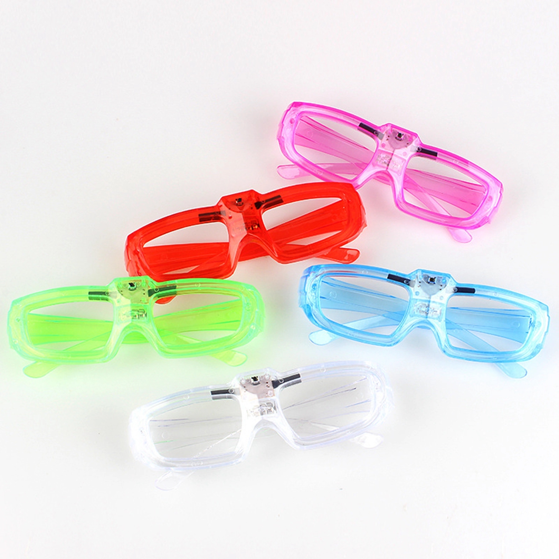 Luminous LED Flashing Light Up Eyeglasses 4
