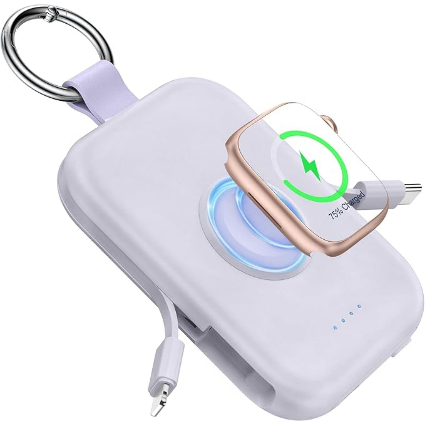 5000mAh Built in Cable Power Bank 10