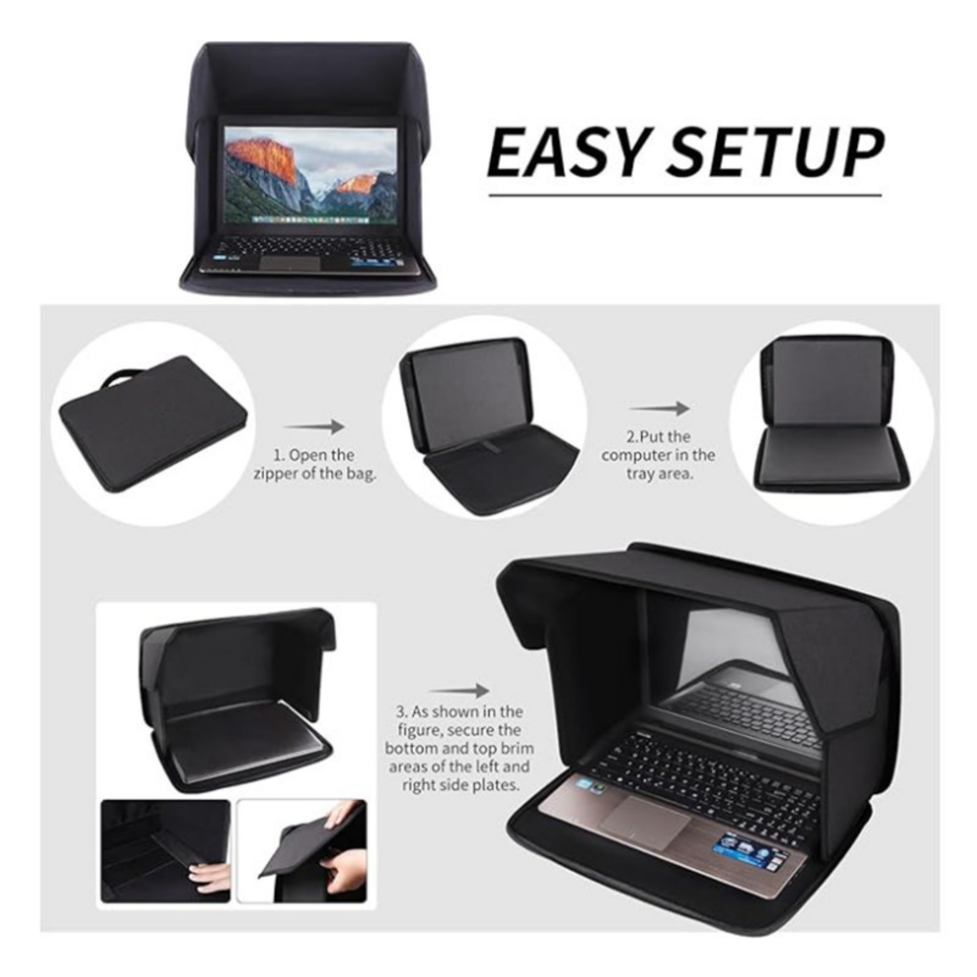 Laptop Sun Shade 2