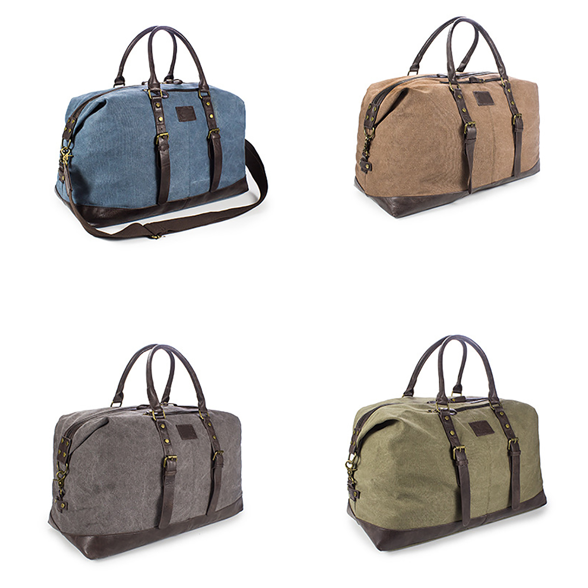 Canvas Duffel Overnight Travel Bag 3
