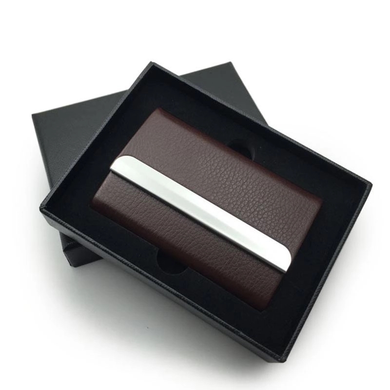PU Leather Cigarette Business Card Case 3