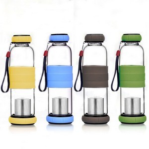 18Oz Borosilicate Glass Tea Bottle 2