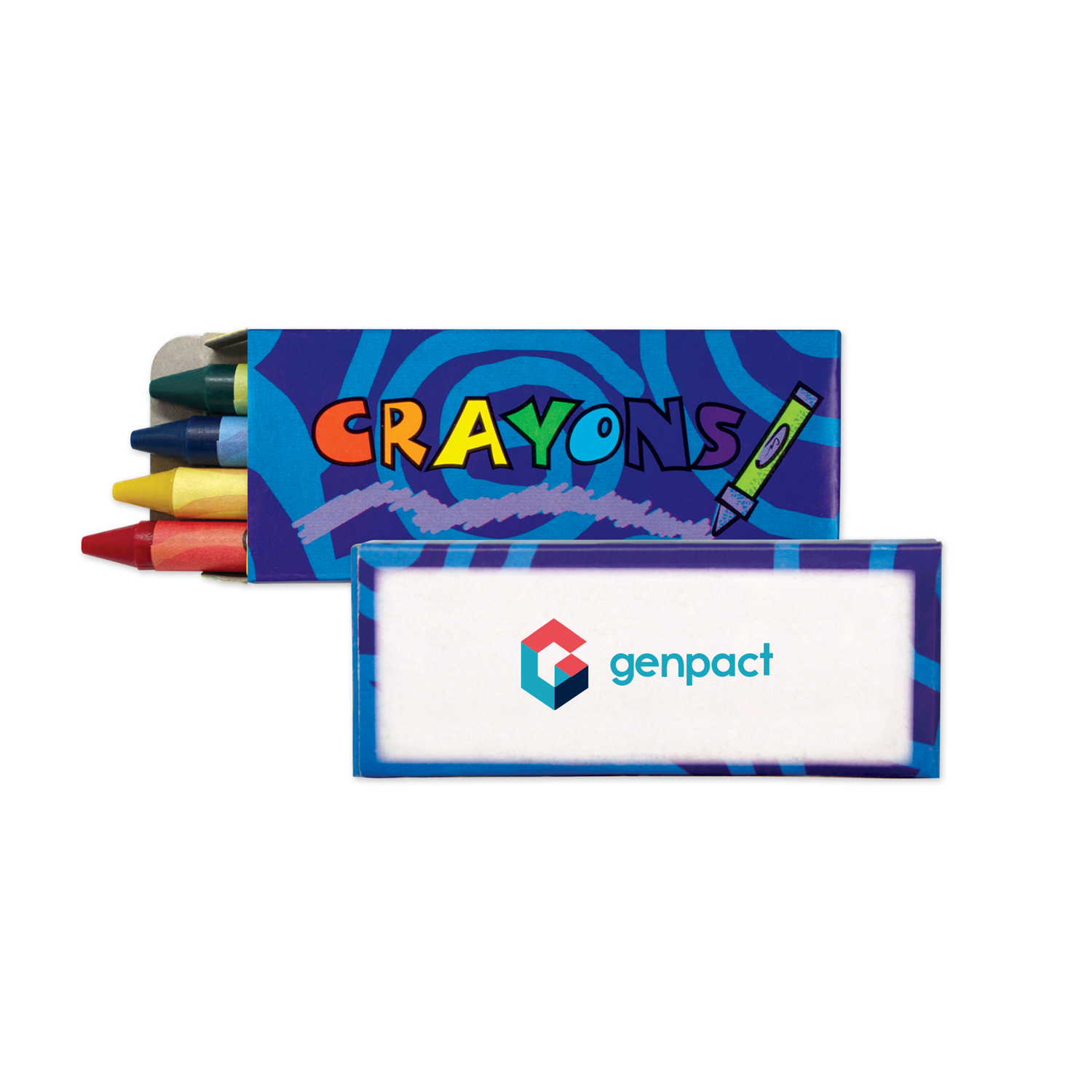 CRAYONS - 4-Pack Box of Children's Crayons 1