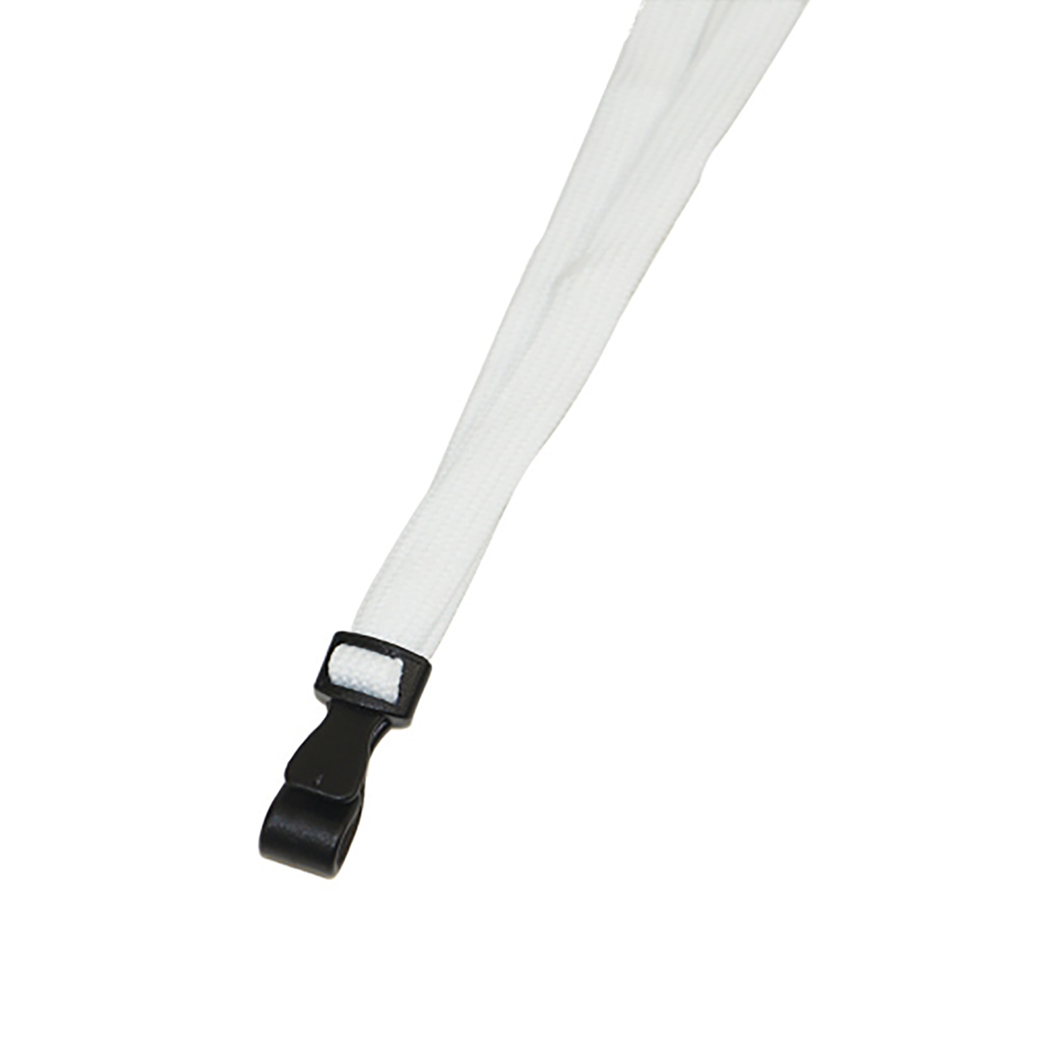 3/8 inch Flat BLank Lanyards with Plastic Attachment 5