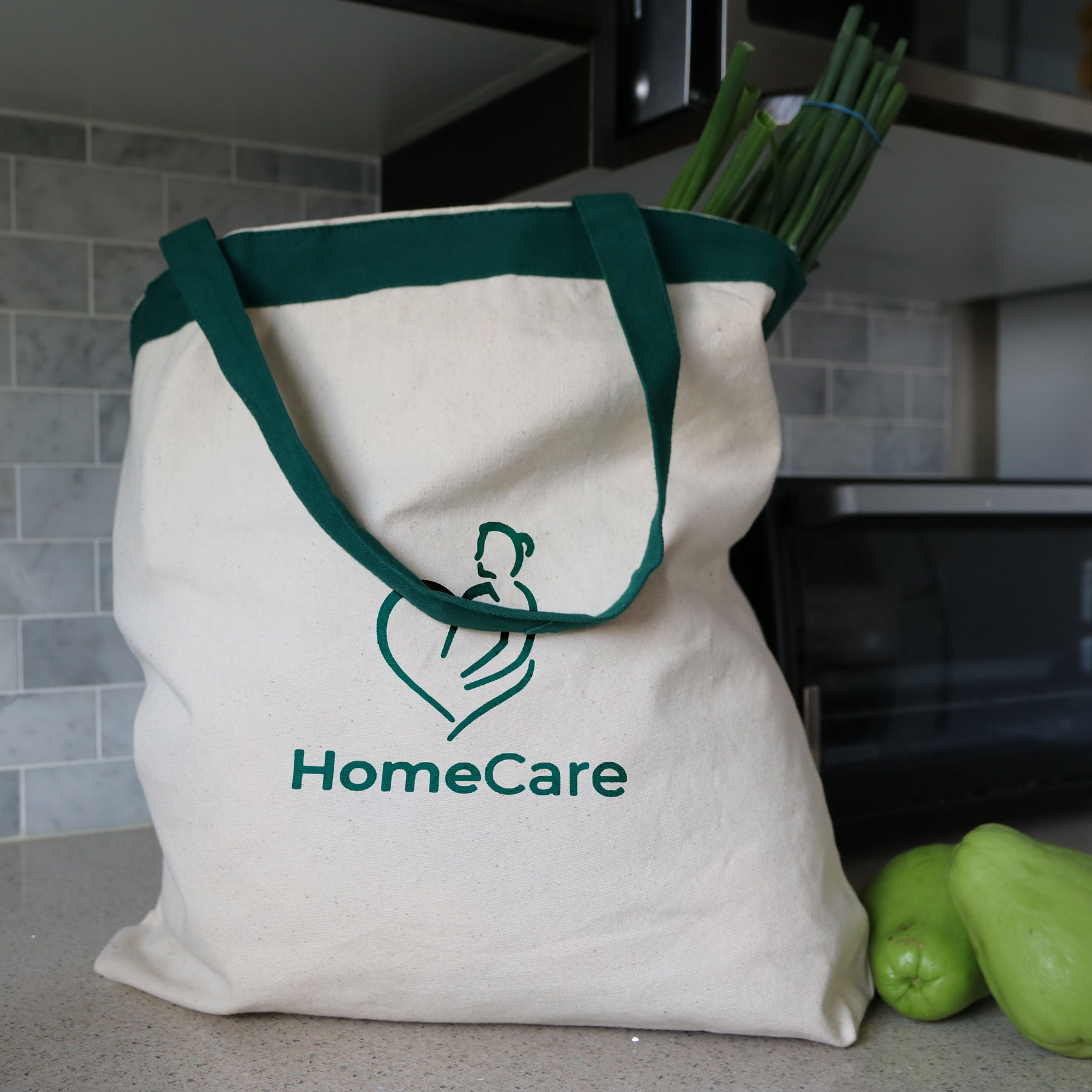 12 oz Cotton Canvas Tote Bag: 17.5&#34; W x 16&#34; H-Beacon