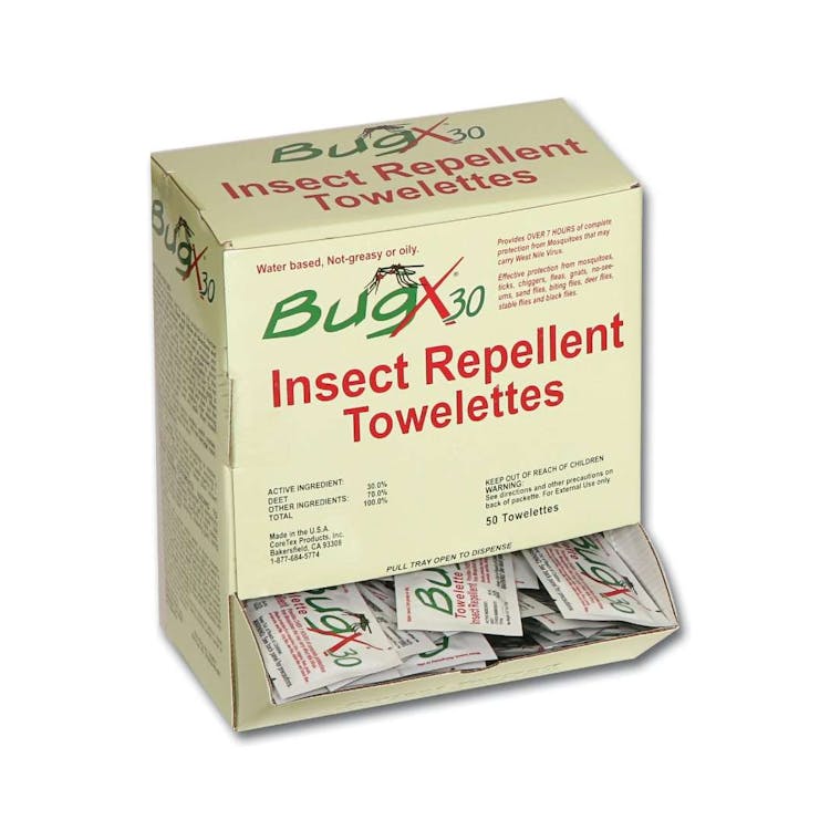 BugX Insect Repellant Wipes 1
