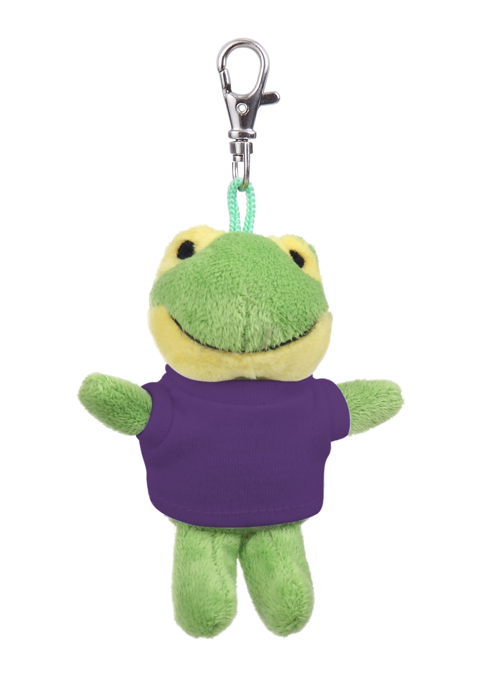 Soft Plush Frog Keychain with Tee 16