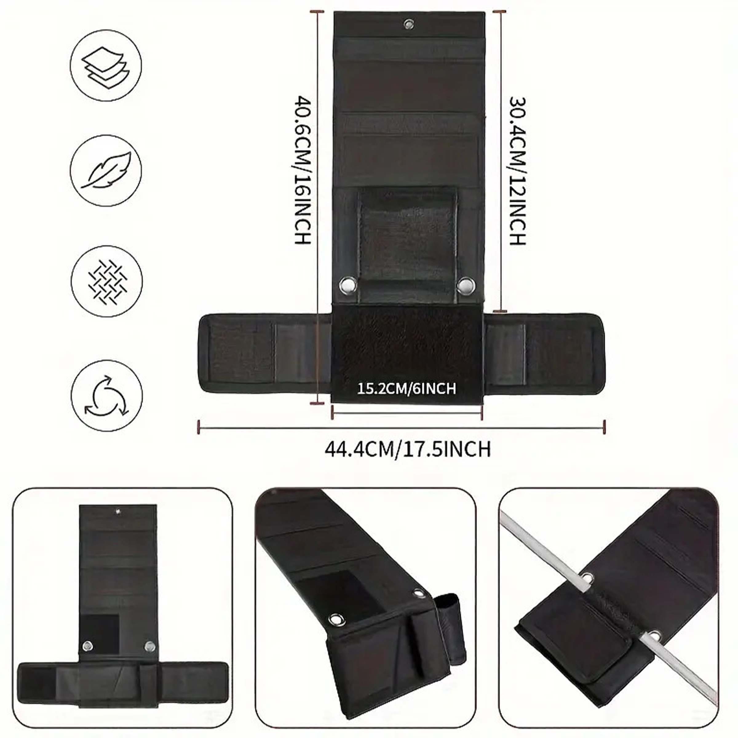 Nylon Multi Functional Car Seat Clip 4