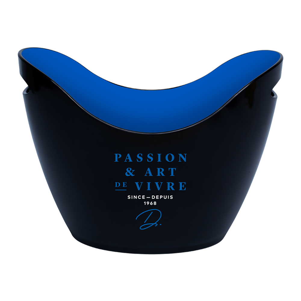 Dual Color Acrylic Champagne Wine Ice Bucket (2-4 Bottle) 7