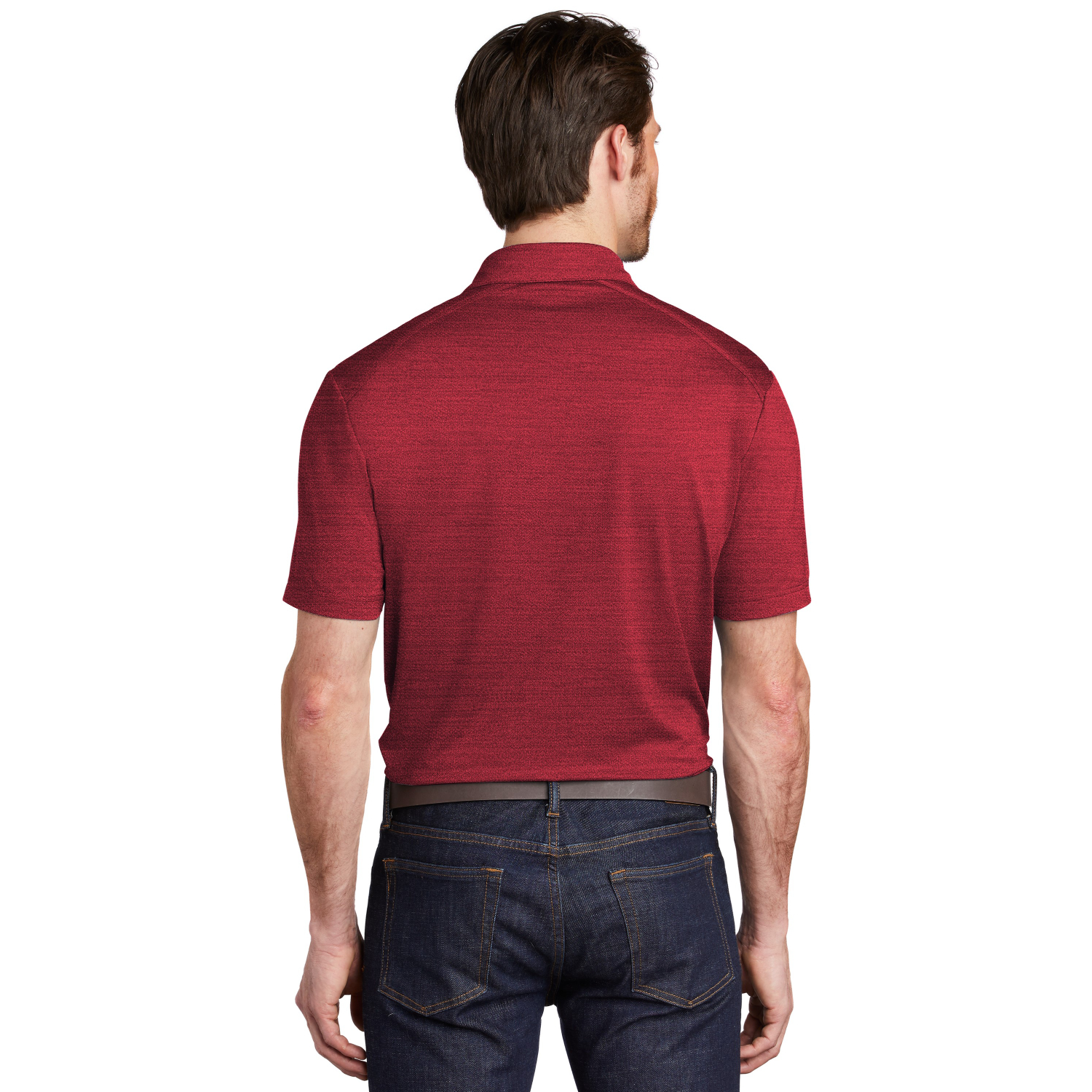 Port Authority Stretch Heather Polo w/ Screen Print 5.2 oz. 4