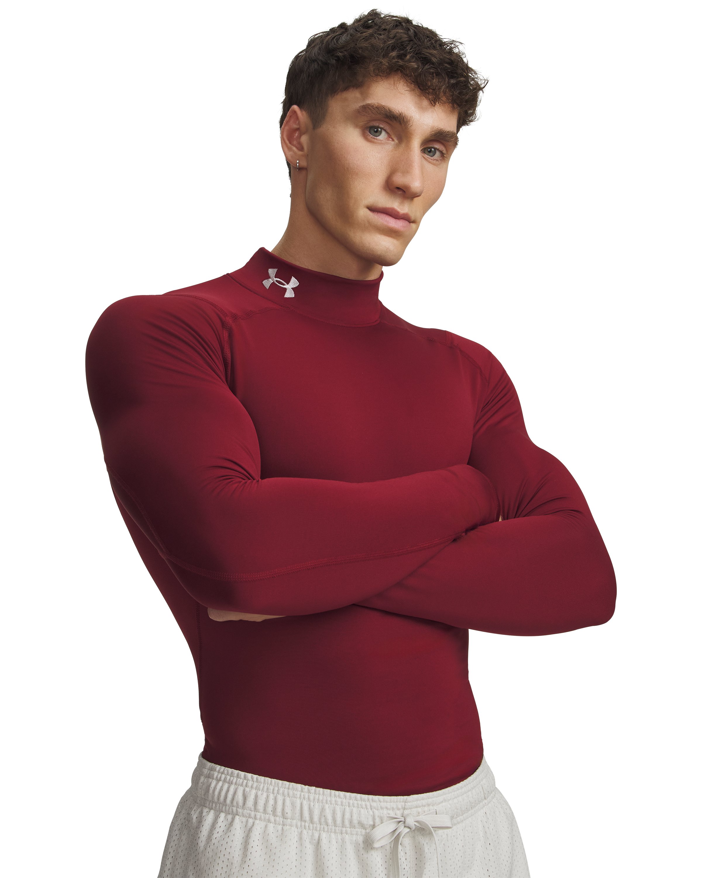 ColdGear Men's Compression Mock Long Sleeve 22