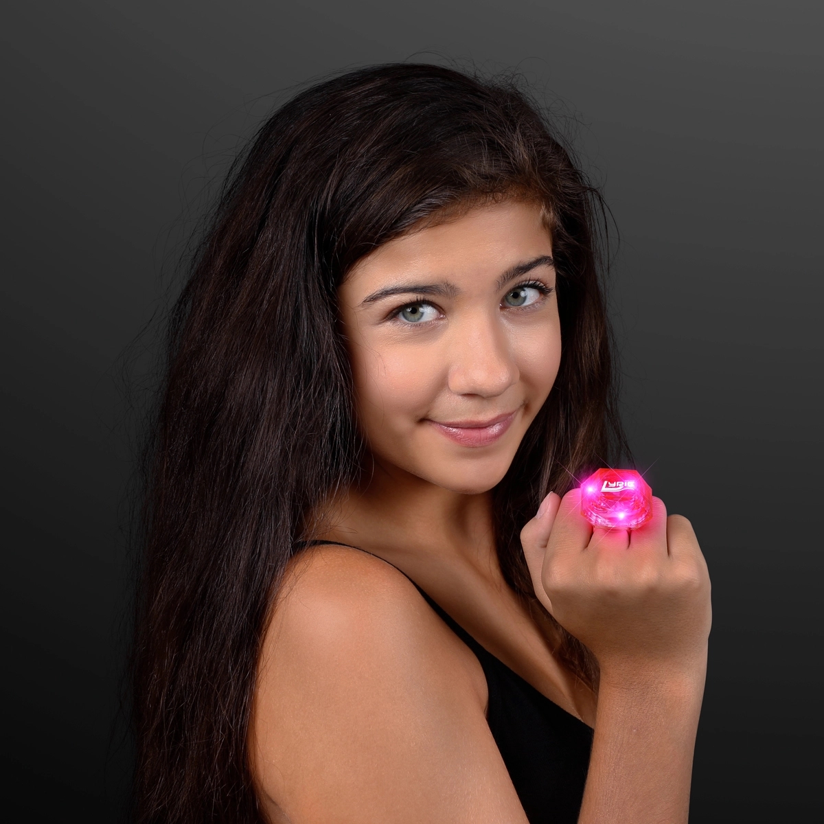 Light-up Huge Gem Rings 12