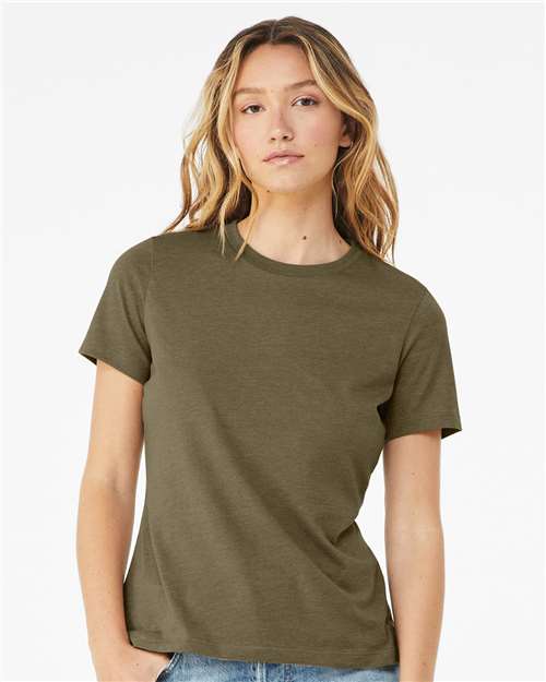 Women's Relaxed Fit Heather CVC Tee - 6400CVC 230