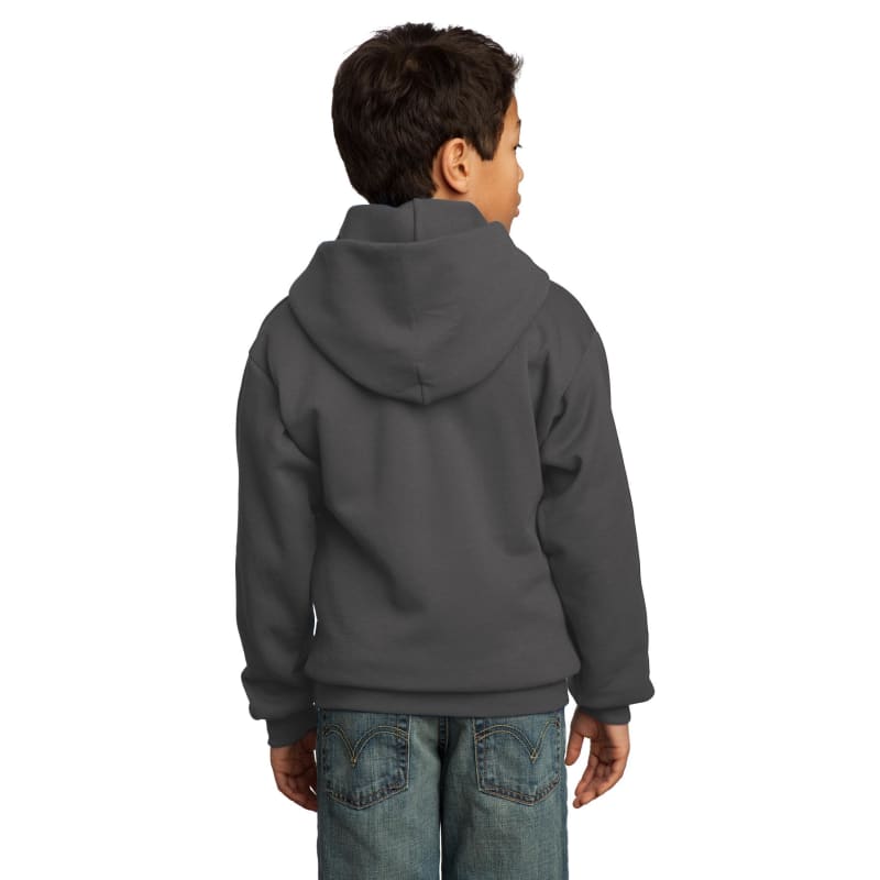 Port & Company - Youth Core Fleece Pullover Hooded Sweatshirt. 125