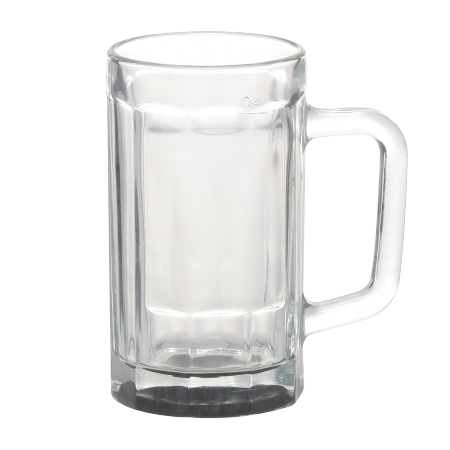 Lilah Glass Beer Mugs-15OZ 5