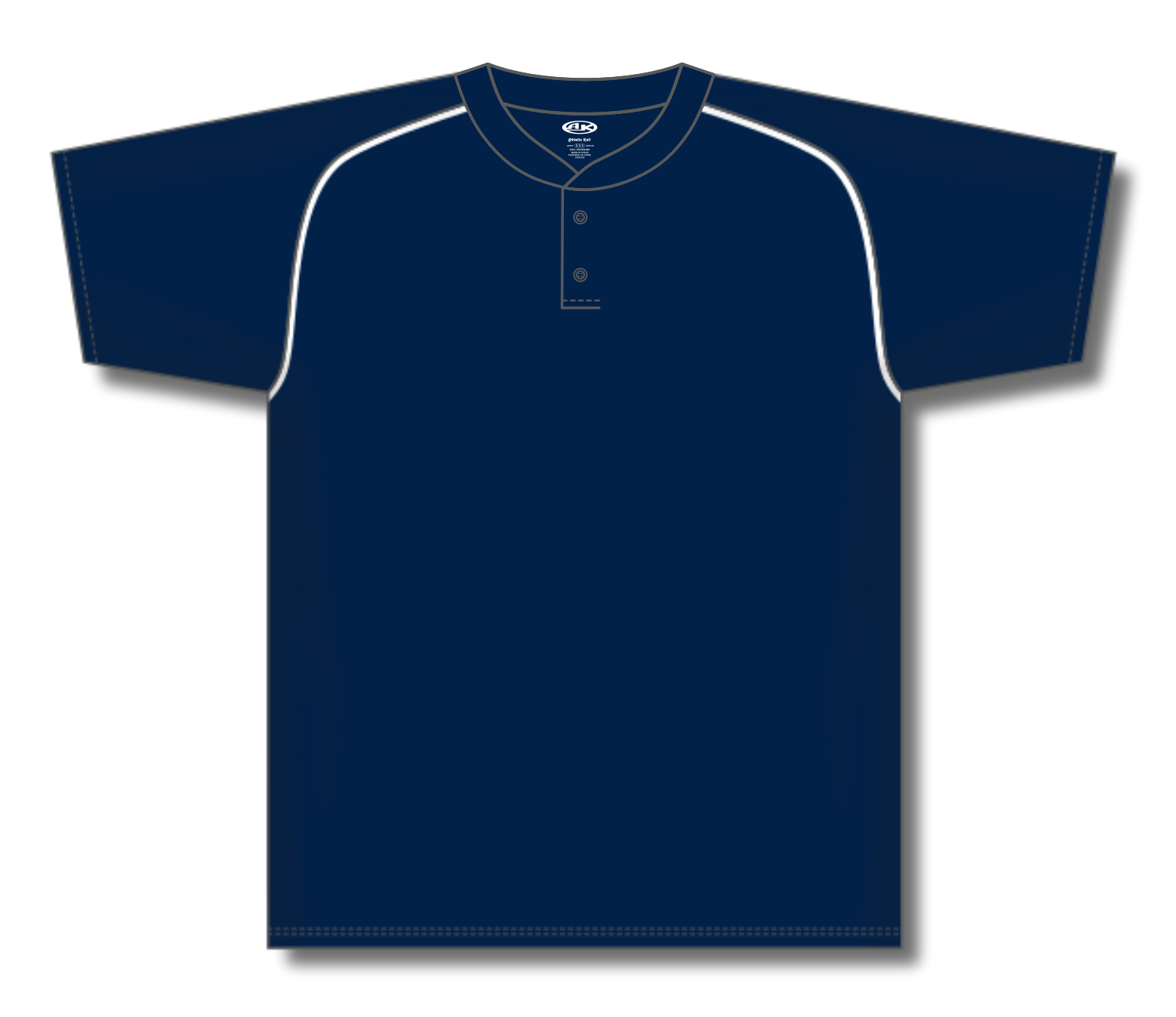 Two Button Baseball Jerseys BA1344-G01 11