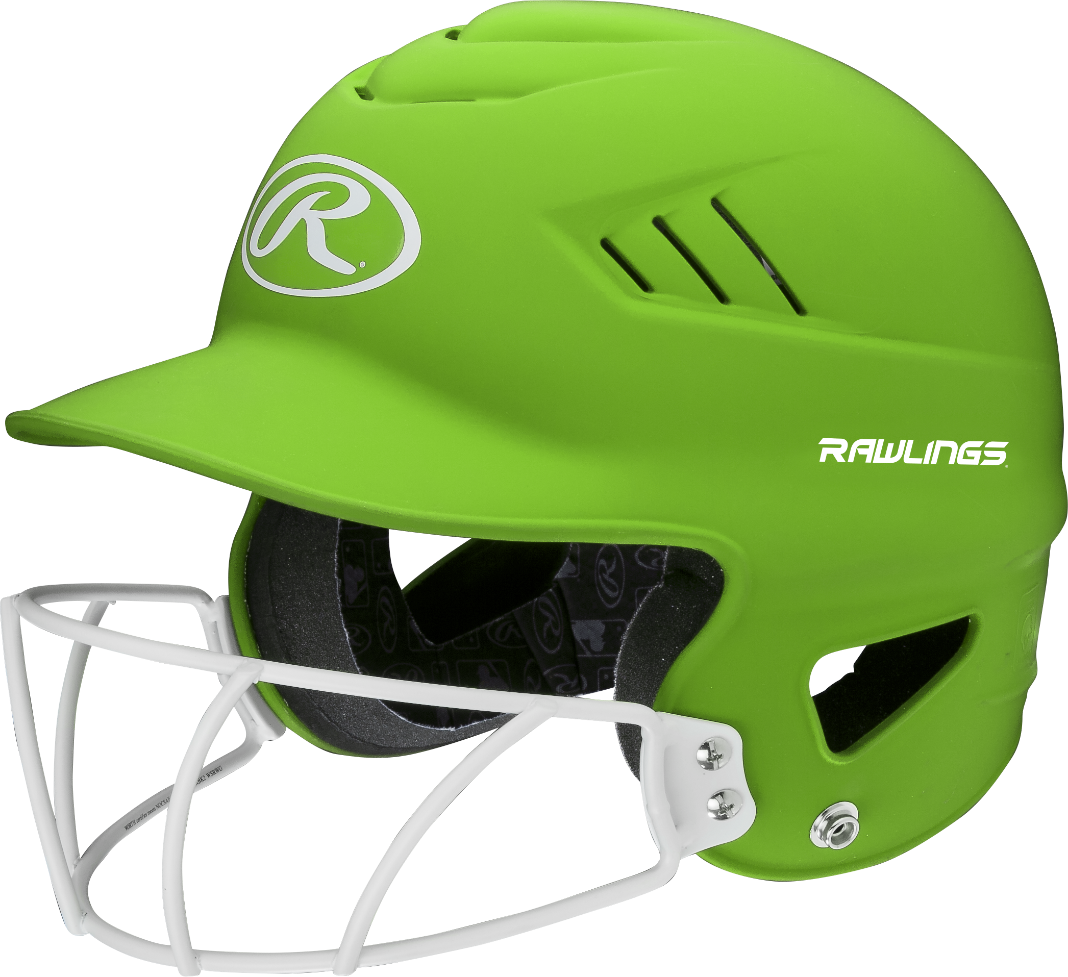 Rawlings Coolflo Highlighter Batting Helmet | Intermediate 8