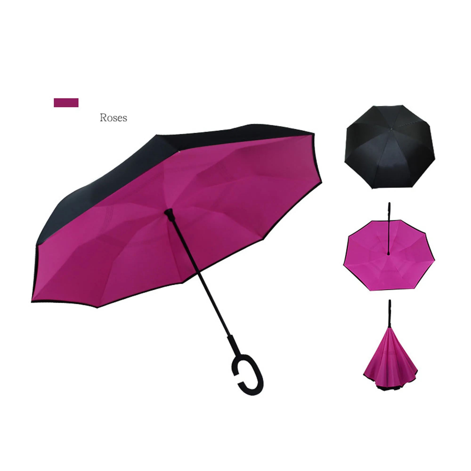 C Handle Reverse Umbrella 5