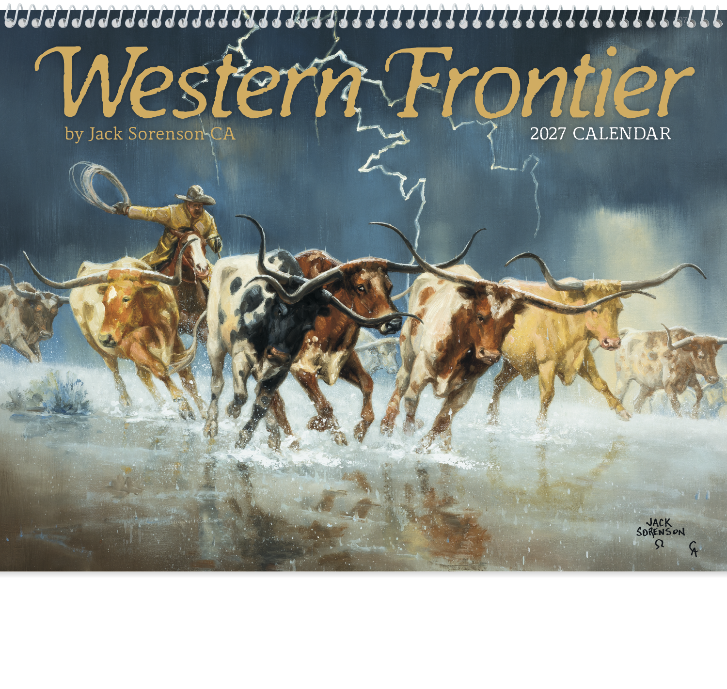 Good Value™ Western Frontier - Spiral Calendar 47