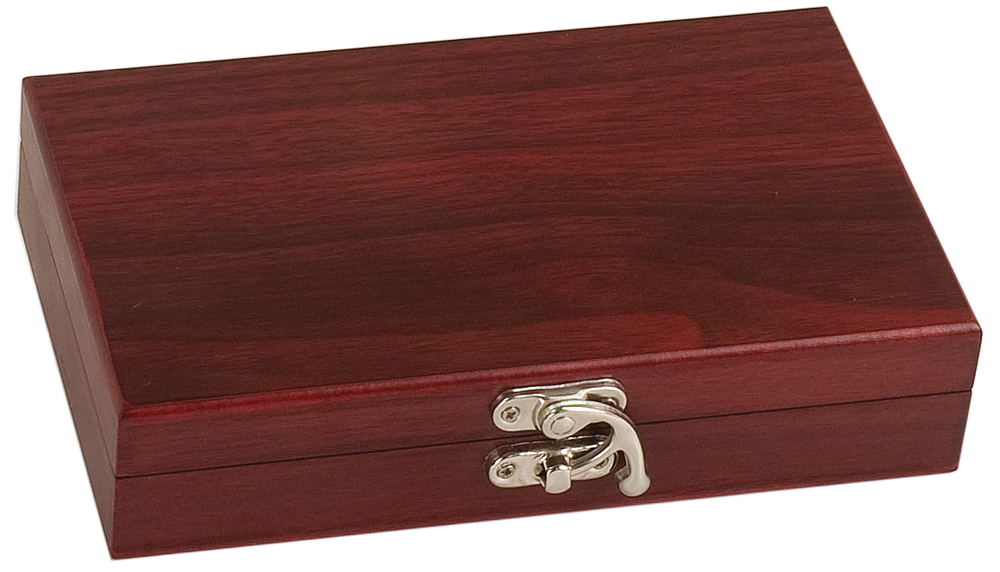 Rosewood Finish Card and Dice Set 3