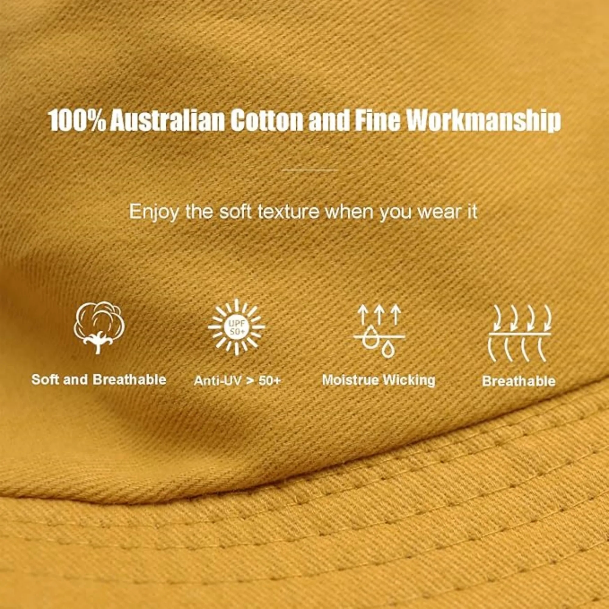 Cotton Solid Fisherman Hat Bucket Cap 6