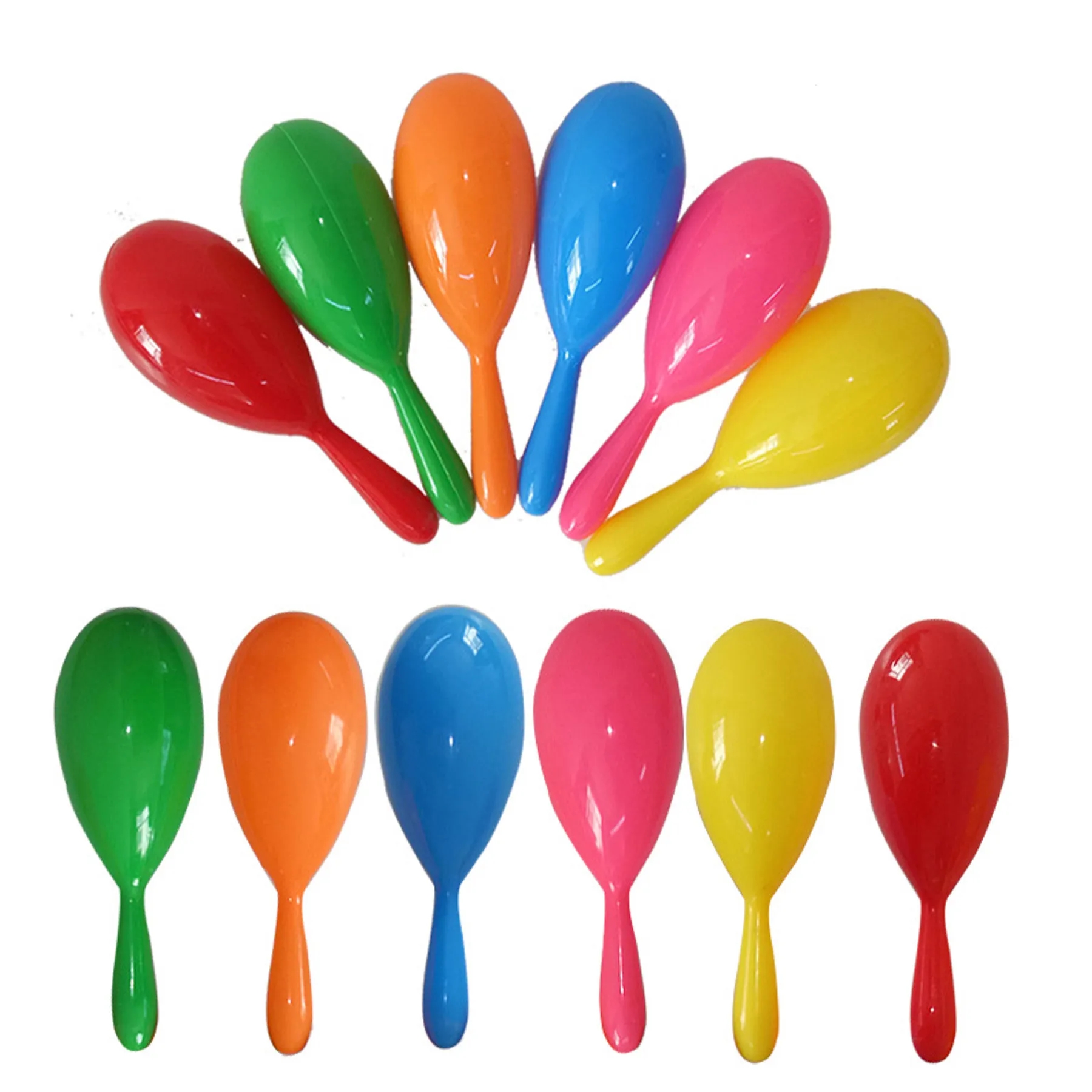 Creative Plastic Maracas  Musical Instruments 4