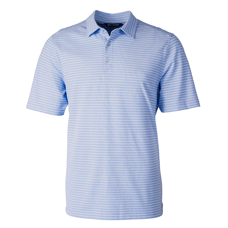 Cutter and Buck Men's Advantage Tri-Blend Stripe Polo 2