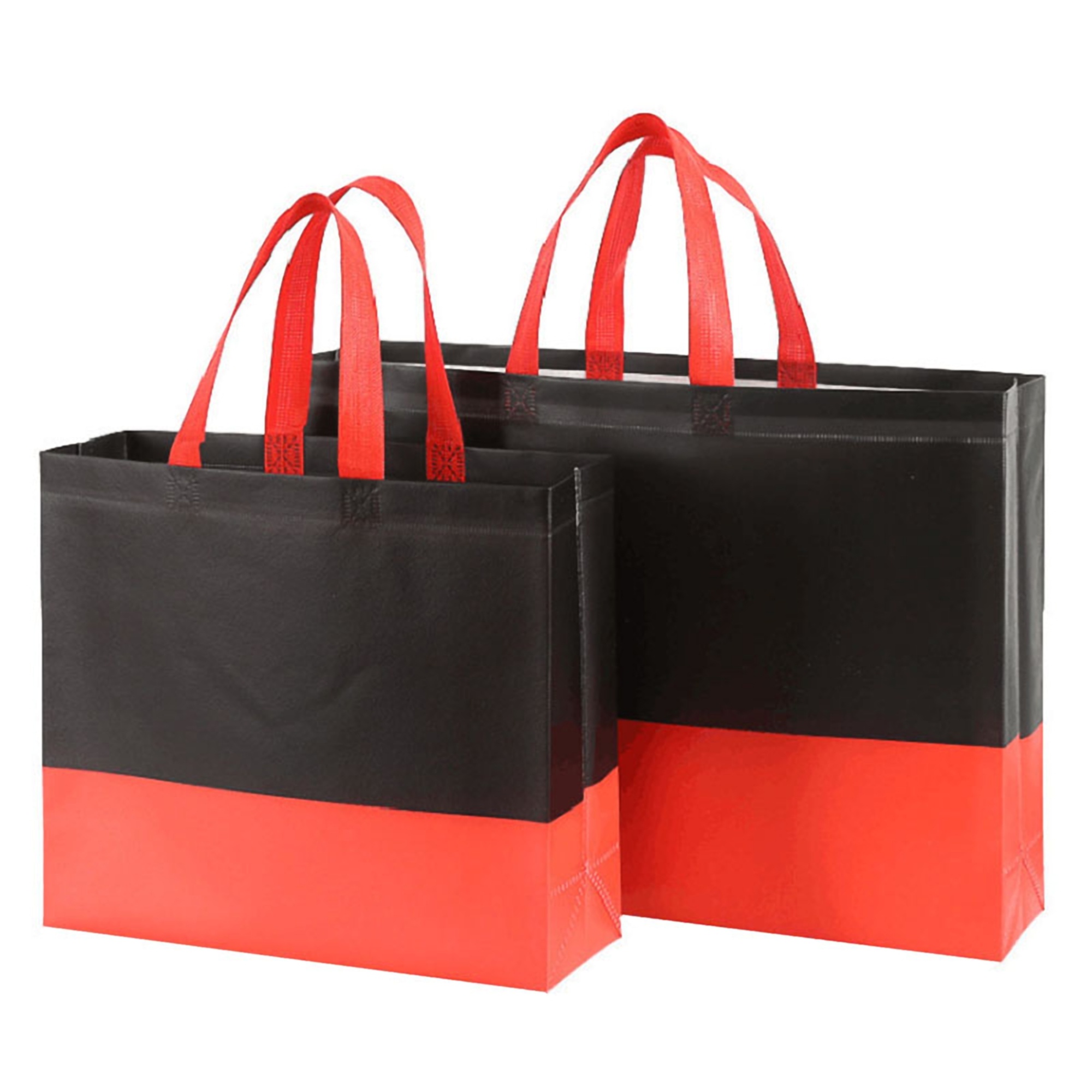 Two-Tone Reusable Shopping Tote Bag 5