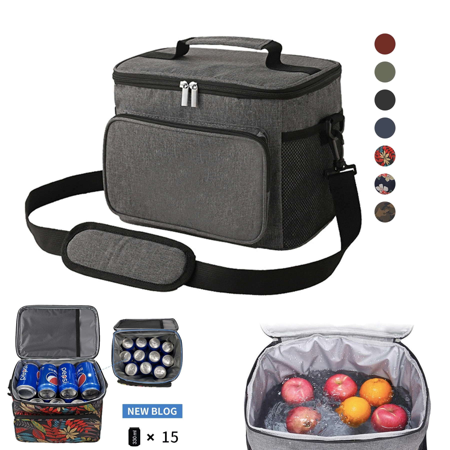 Oxford Insulated Lunch Cooler Bag 2