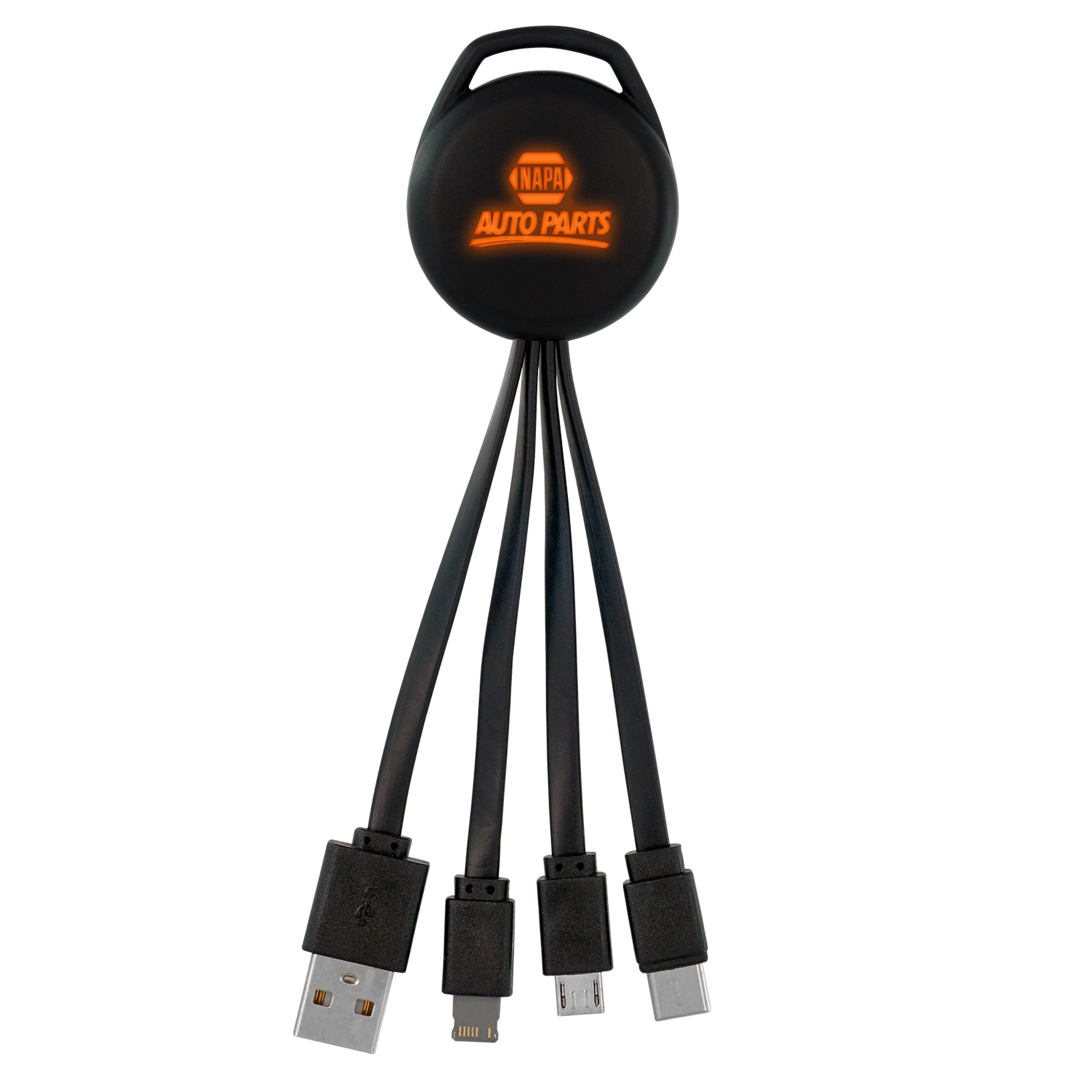 COLOR LIGHT UP VIVID 3-IN-1 CHARGING CABLE 6