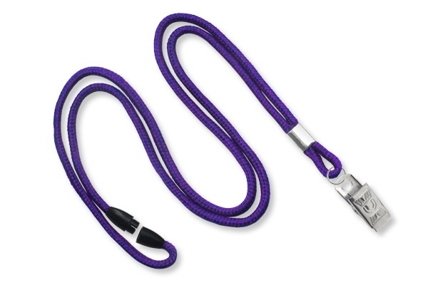 1/8" Round Braid Lanyard with Breakaway (J-Hook) 6