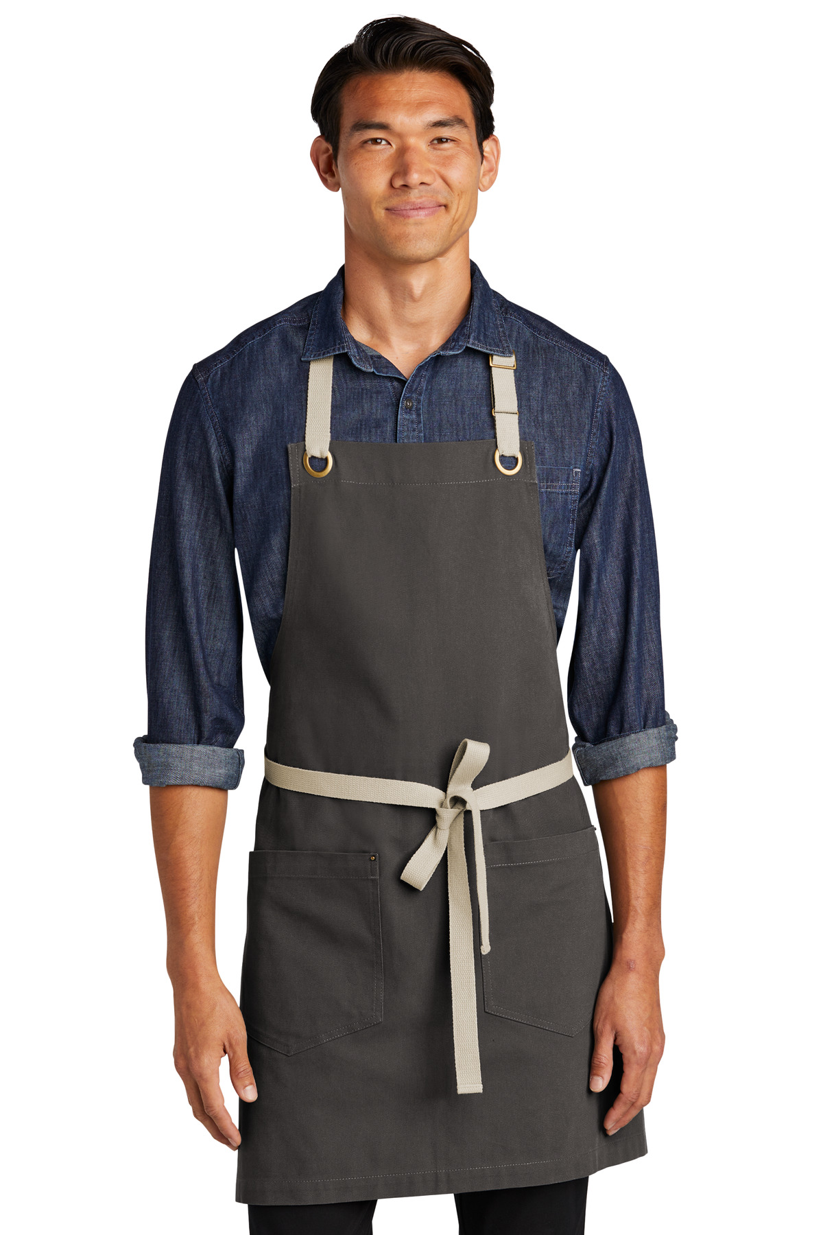 Port Authority Canvas Full-Length Two-Pocket Apron A815 18