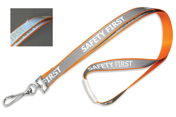 5/8" Safety Breakaway Lanyard (Orange) 2