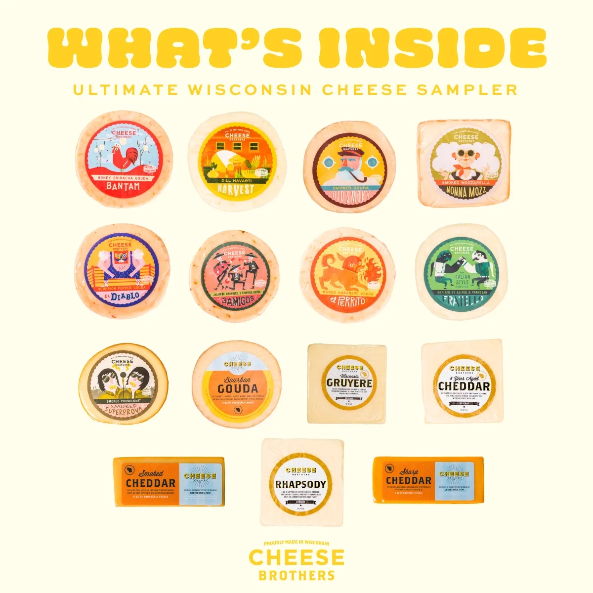 Cheese Bros. Ultimate Wisconsin Assortment Gift Box 2