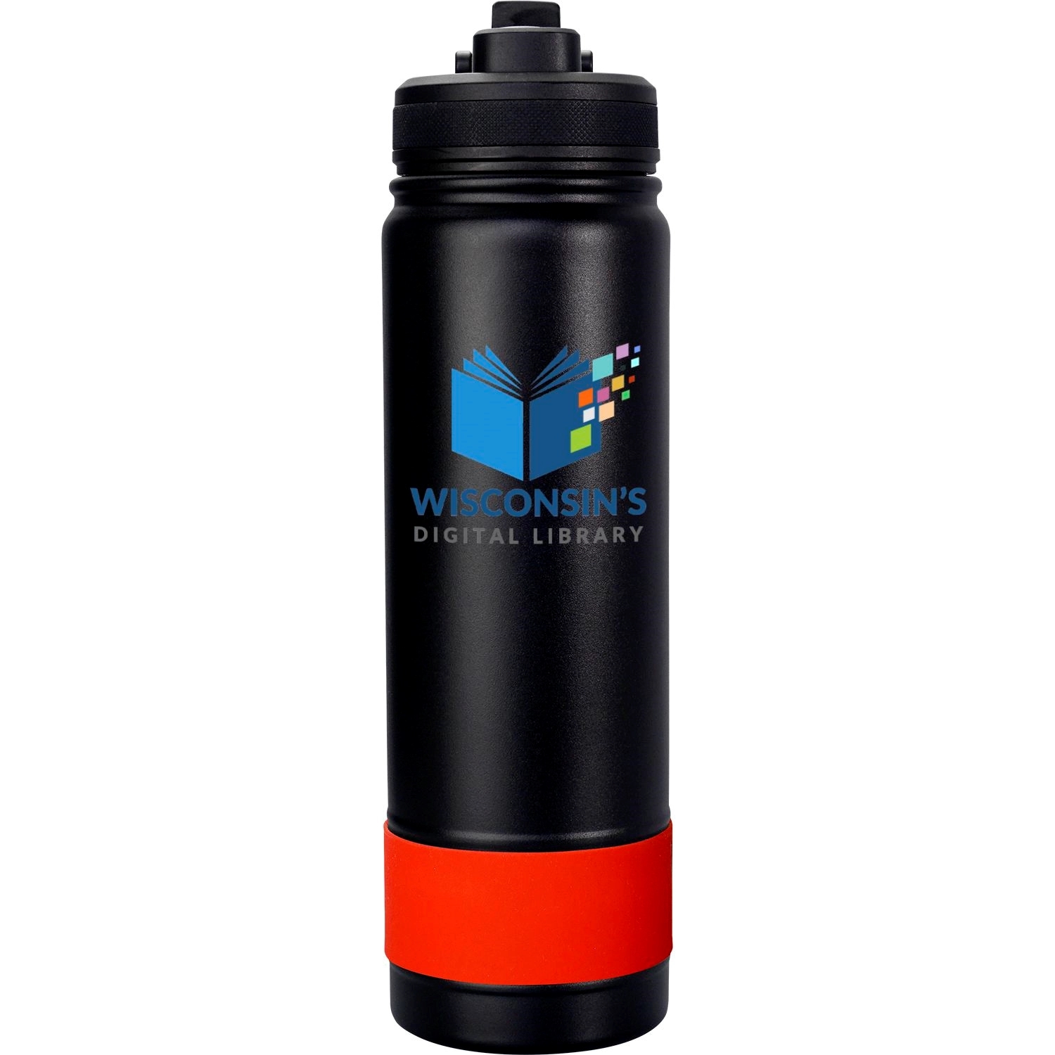 Pop Up 24 oz. Colorful Banded Bottle 19