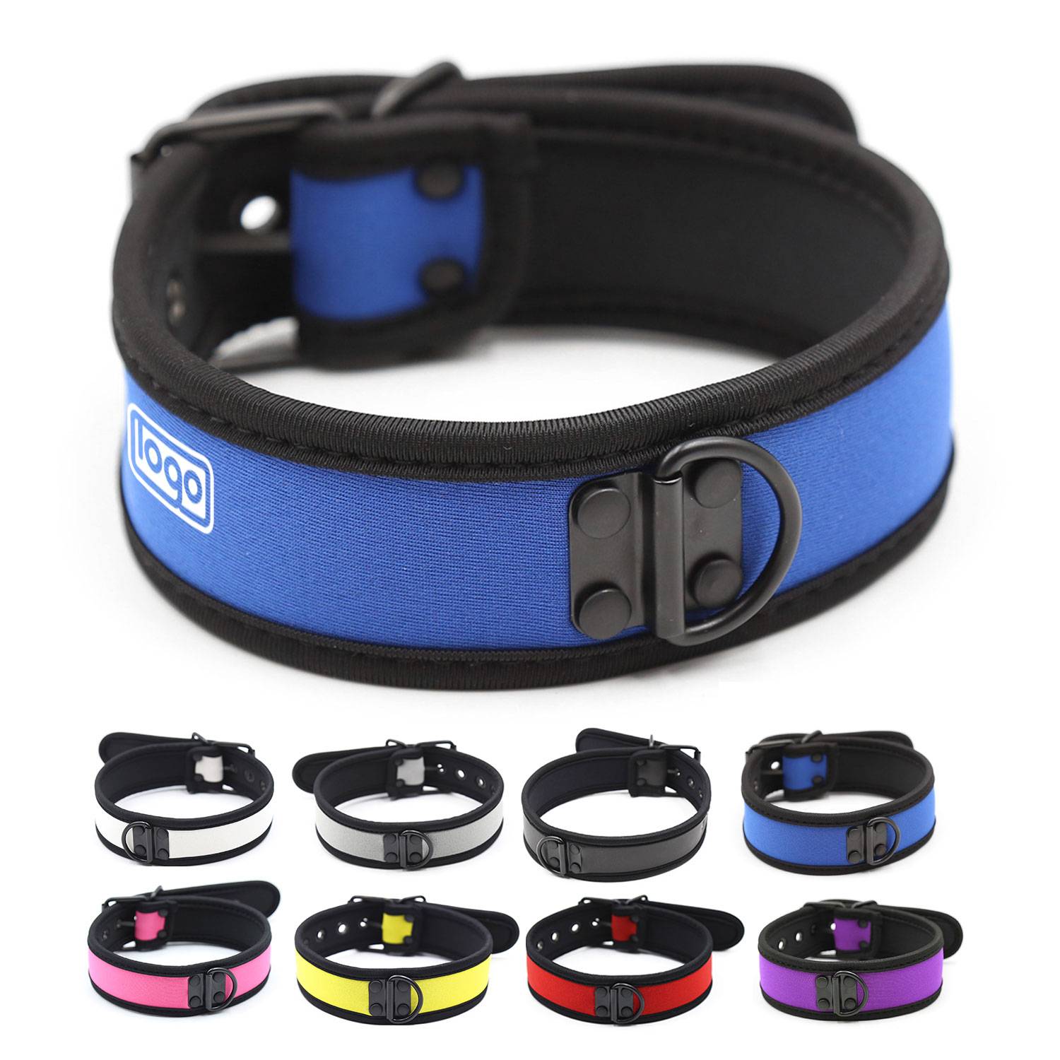 Adjustable Neoprene Role Play Neck Collar 4