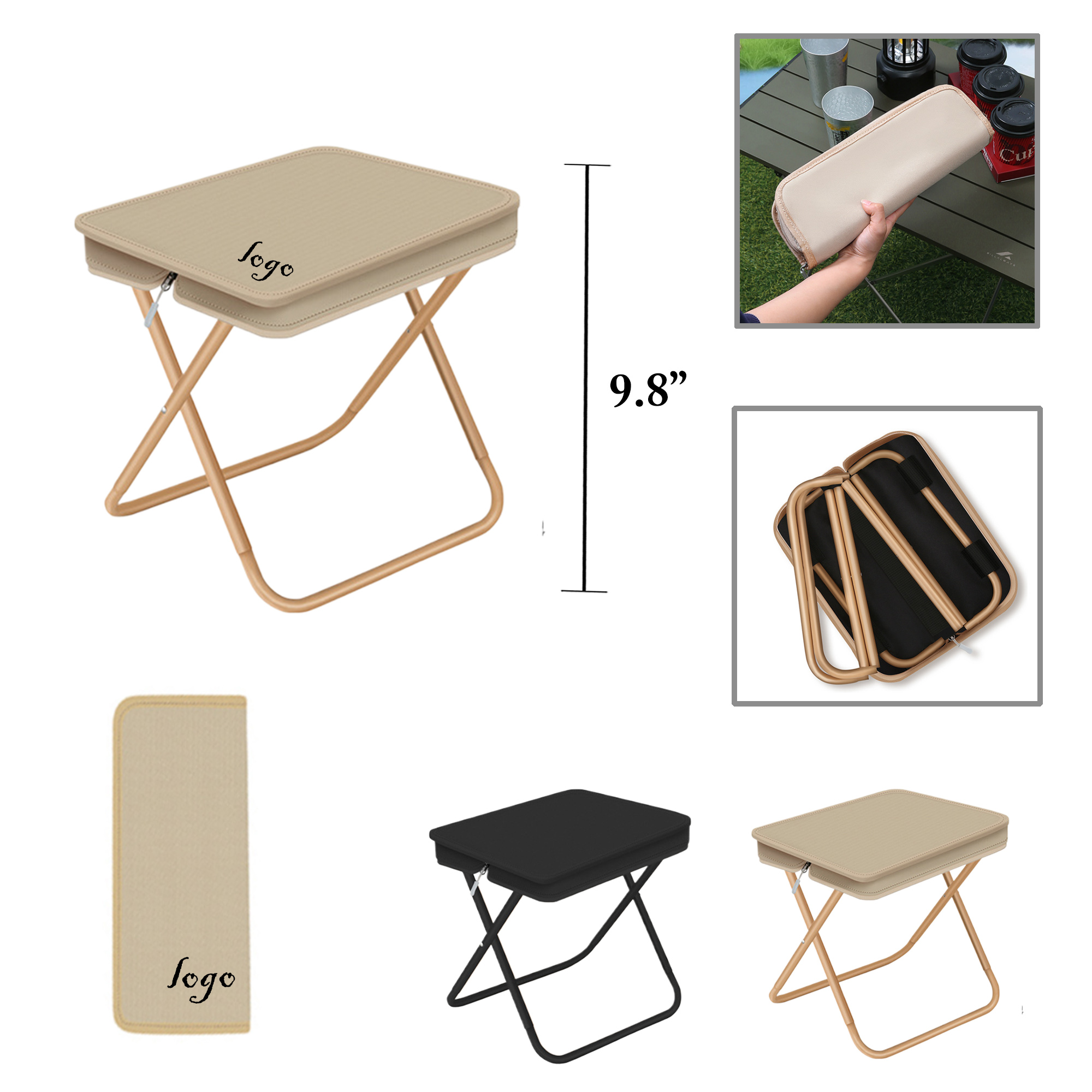 MOQ50 Compact Outdoor Folding Stool 5