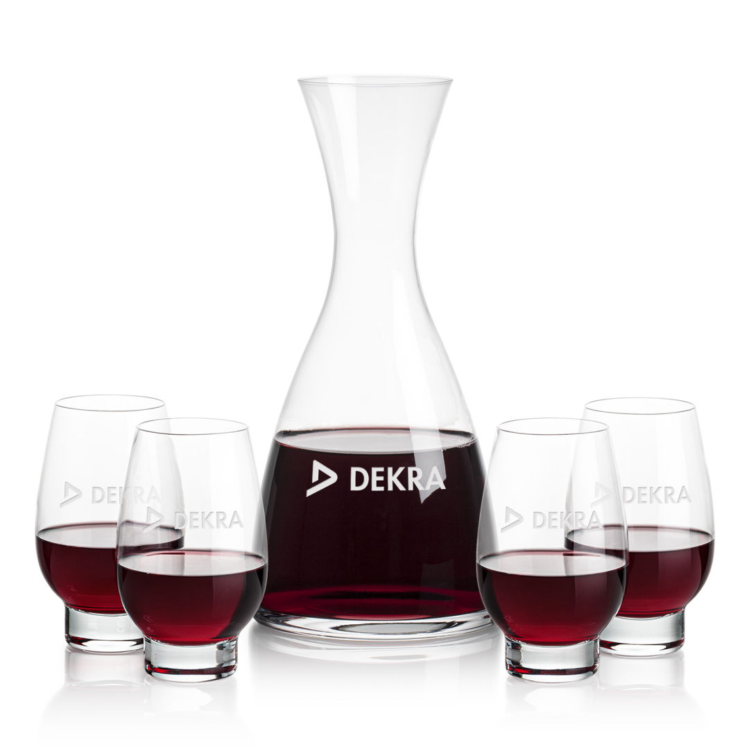 Barham Carafe & Glenarden Footed Wine 3