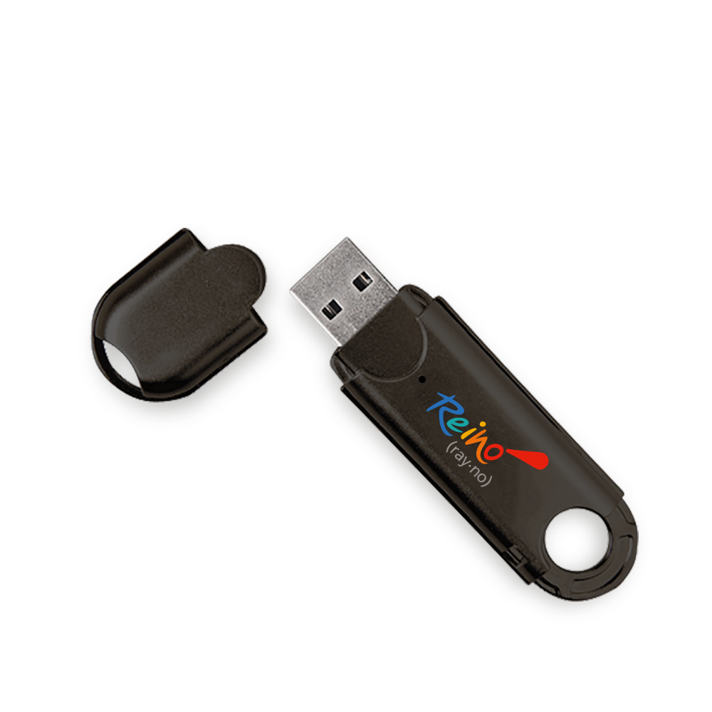 Ashton Translucent Round Cap USB - Black 4