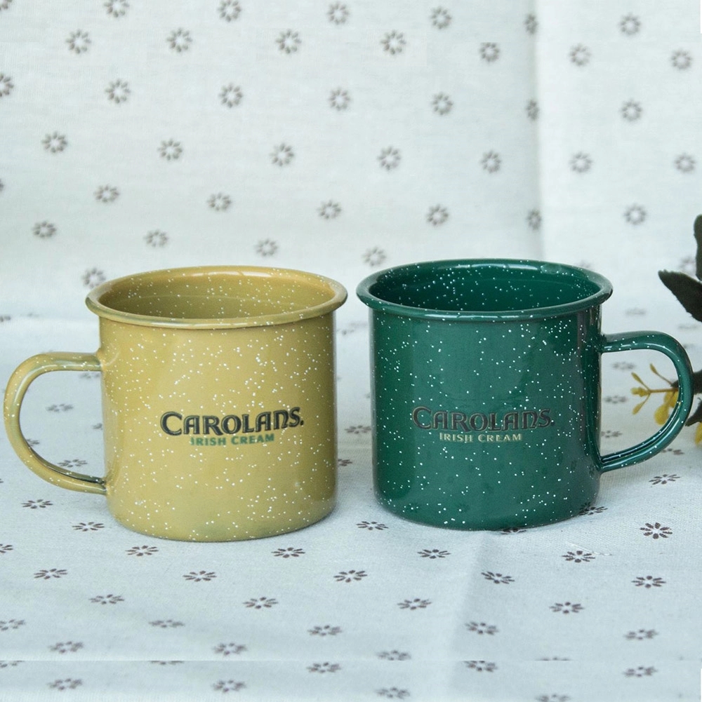 12oz Enamel Campfire Coffee Mug 4